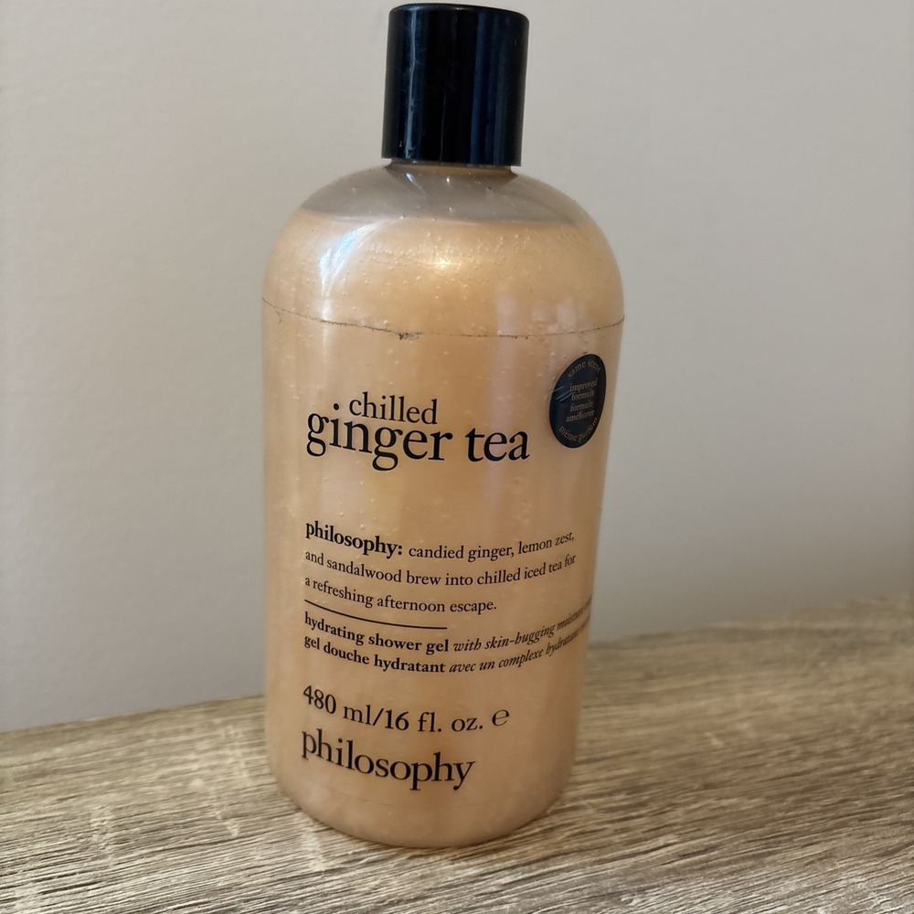 Philosophy Chilled Ginger Tea Hydrating Shower Gel 16 oz SEALED